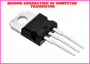 transistor in first computer generation