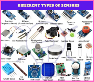 types of sensor